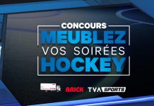 TVA Sports - Concours Meublez Vos Soirées Hockey