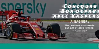 Concours RDS Bon Départ avec Kaspersky 2020