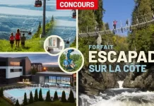 Concours Journal de Québec Escapade sur la Côte 2024