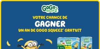 Concours GoGo squeeZ Minions 2024