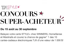 Concours TJX Canada Super-Acheteur 2024