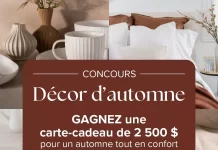 Concours Linen Chest Décor d'Automne 2024