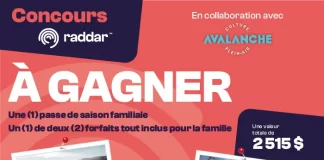 Concours Raddar Mont Avalanche 2024