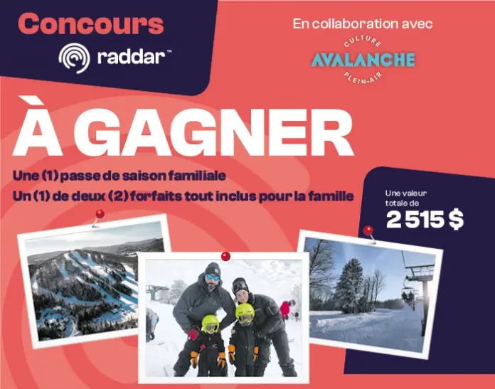 Concours Raddar Mont Avalanche 2024