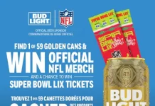 Concours Bud Light Canette Dorée Super Bowl LIX 2024