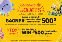 Concours De Jouets Canadian Tire 2024