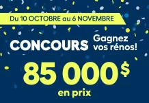 Concours RONA 85e Anniversaire