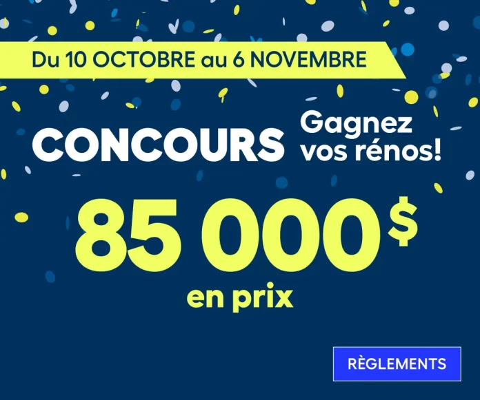 Concours RONA 85e Anniversaire