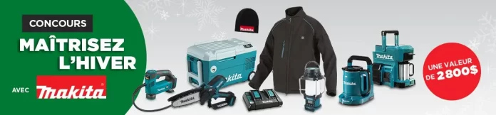 Concours BMR Maîtrisez l'hiver avec Makita 2024