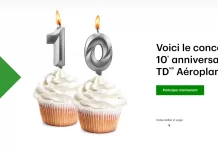 Concours TD Aeroplan 2024