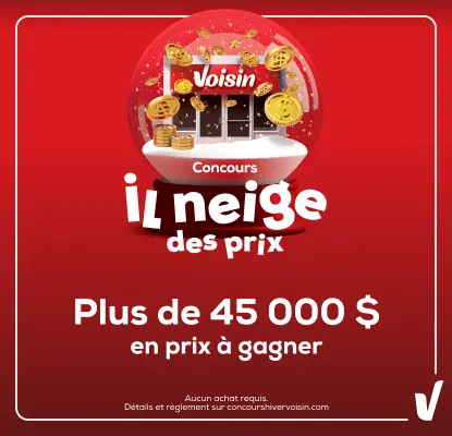 Concours Voisin Il Neige Des Prix 2024