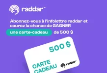 Concours L'infolettre Raddar C'est Payant 2025