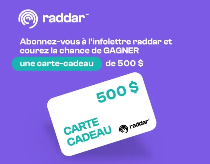 Concours L'infolettre Raddar C'est Payant 2025