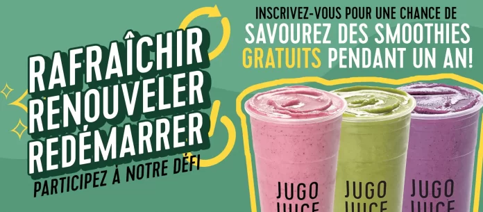 Concours Jugo Juice Renforcez Votre Immunité 2025