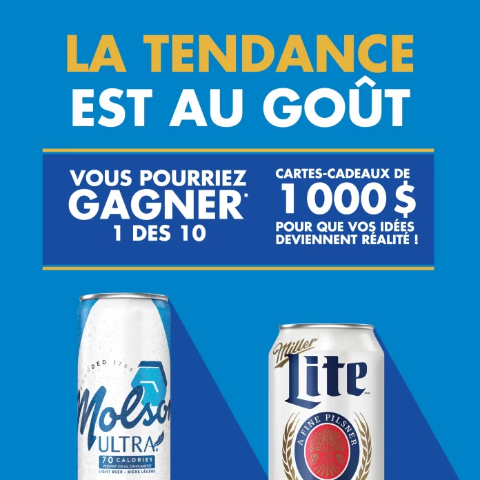 Concours Miller Lite La Tendance Est Au Goût 2025