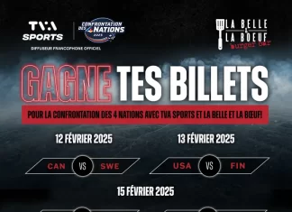 Concours TVA Sports Confrontation des 4 Nations 2025